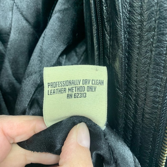 ✨Host Pick✨American Outerwear black leather jacket sz 3XLT - Picture 11 of 11